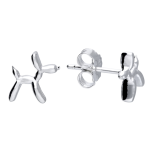 EARRINGS - Balloon Dog Sterling Silver Earrings