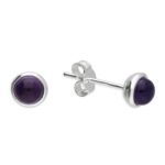 EARRINGS - Amethyst Stud Earrings